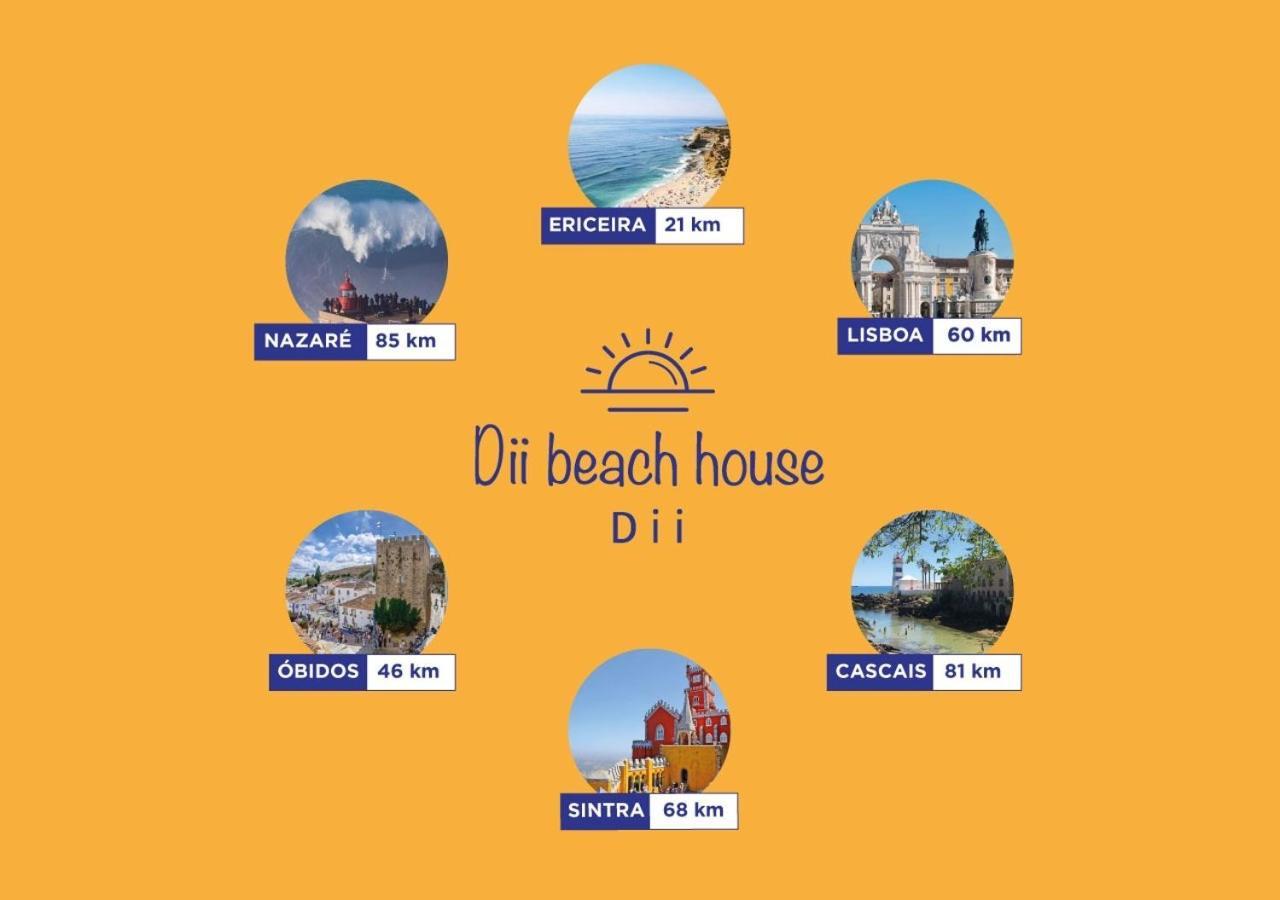 Dii Beach House - Moradia Bi-Familiar Com Piscina Aquecida Torres Vedras Εξωτερικό φωτογραφία